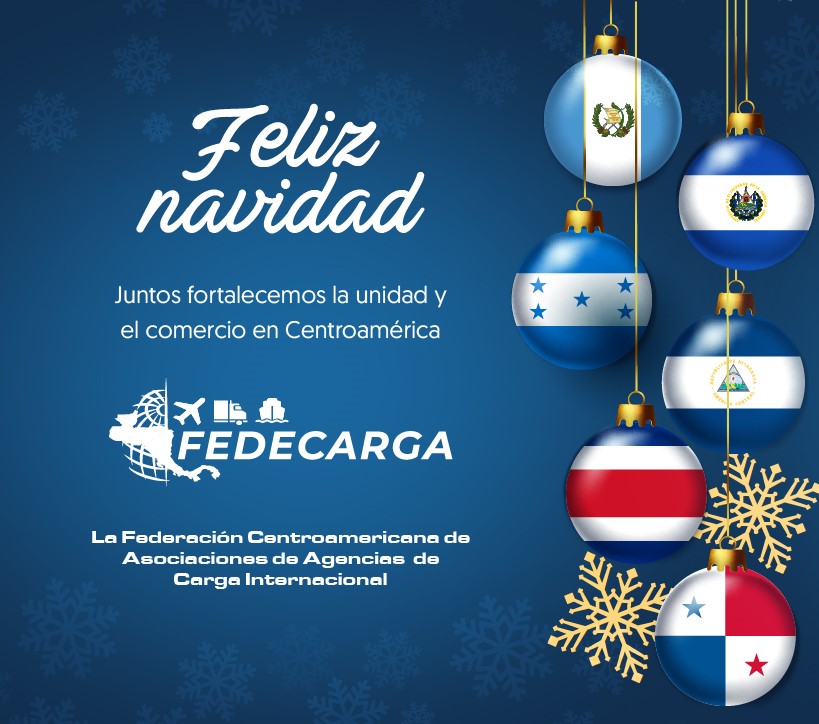 'En esta Navidad, juntos fortalecemos la unidad y fomentamos el comercio en Centroamérica. ¡Felicidades! 🌐🎄' @Monfortiz