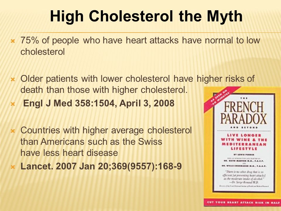 DietHeartNews's tweet photo. AHA: "If your Total Cholesterol exceeds 200 mg/dl, your cholesterol is considered high." SO WHAT!
> All cause mortality increases when your TC falls below 160mg/dl.
> Older people with higher TC live longer.
> Cholesterol-as-Culprit is the biggest scam in medical history.