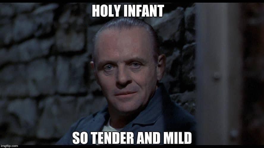 juda1313's tweet image. … I don’t think he would eat a baby, but I’d be tense till the scene ended, you just can’t know for sure.