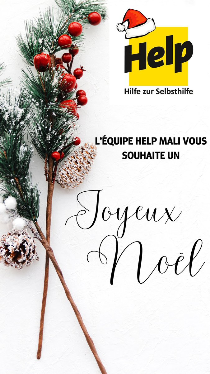 Toute l'équipe <a href="/help_mali/">Help – Hilfe zur Selbsthilfe Mali</a> vous souhaite un joyeux noël !