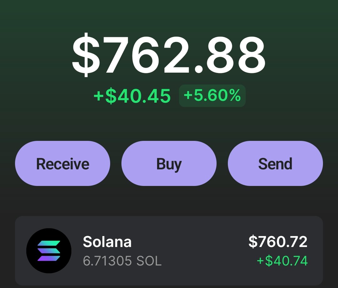 Pailsy's tweet photo. So a $40 investment into $762 in like 24hrs due to a alpha call in @CrownedApesSG  #frogans best multi chain alpha can be found here 💪 https://t.co/WSYuU8v9QR