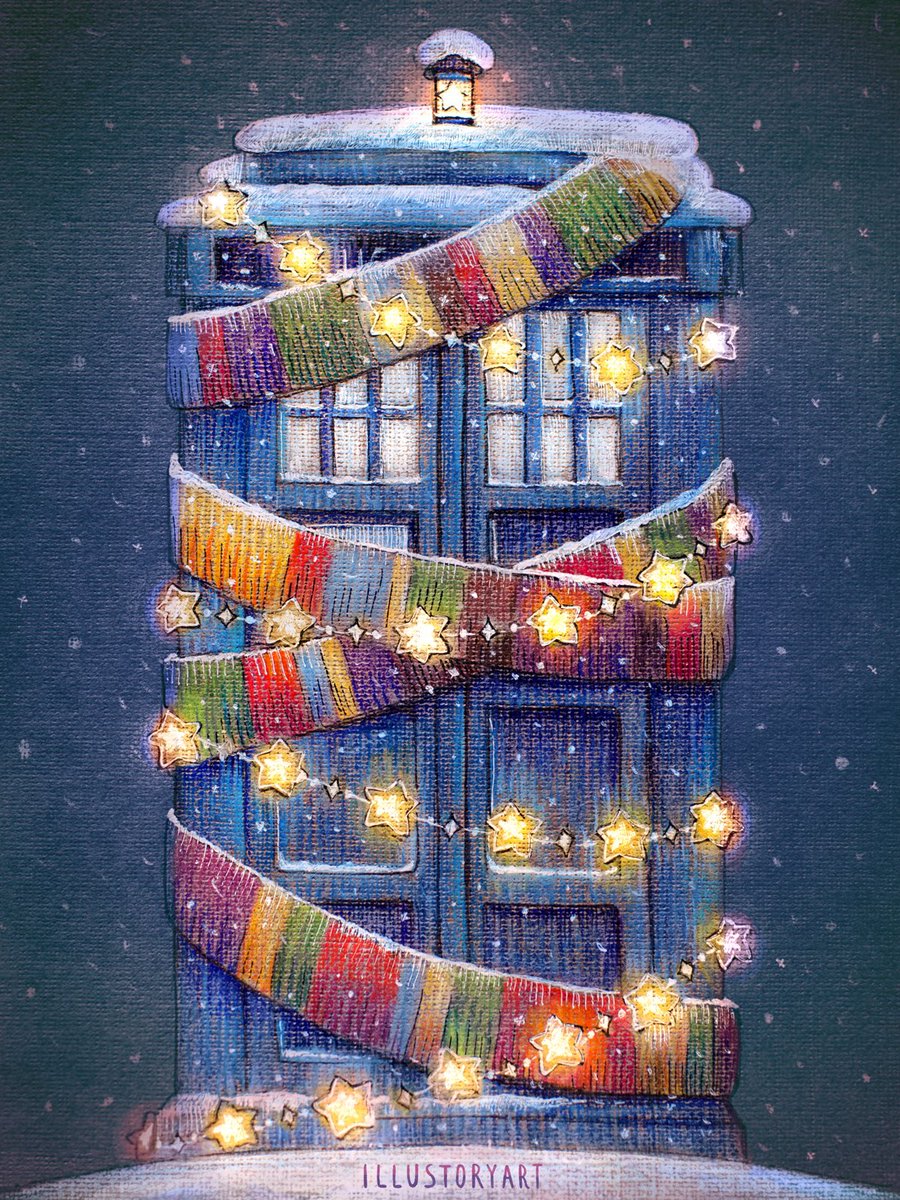 Happy Doctor Who Christmas special eve! 💙✨💙 #DoctorWho, image size:900x1200