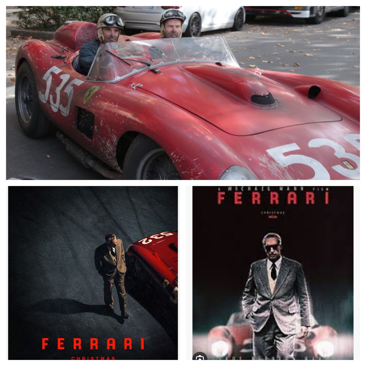 coachtatefhs20's tweet photo. 4 1/2 Stars for Ferrari at Regal Pinnacle ⭐️⭐️⭐️⭐️1/2
🏎️ 🇮🇹 
High quality movie with an Oscar-worthy performance by Adam Driver, portraying Enzo Ferrari.   Set in 1957. https://t.co/ohK1e5s9LE