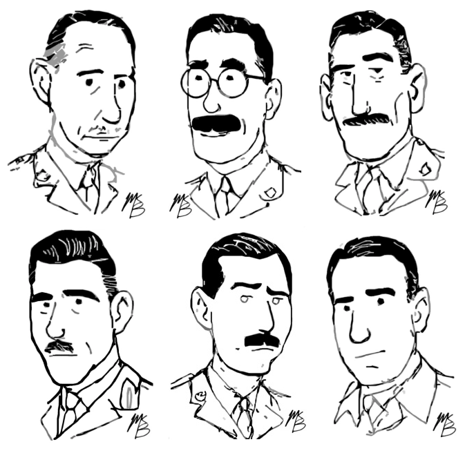 Day 24- Advent calendar of WW2 Canadian battalion COs. Royal Canadian Dragoons, 1st Division. matthewkbarrett.com/tag/royal-cana…