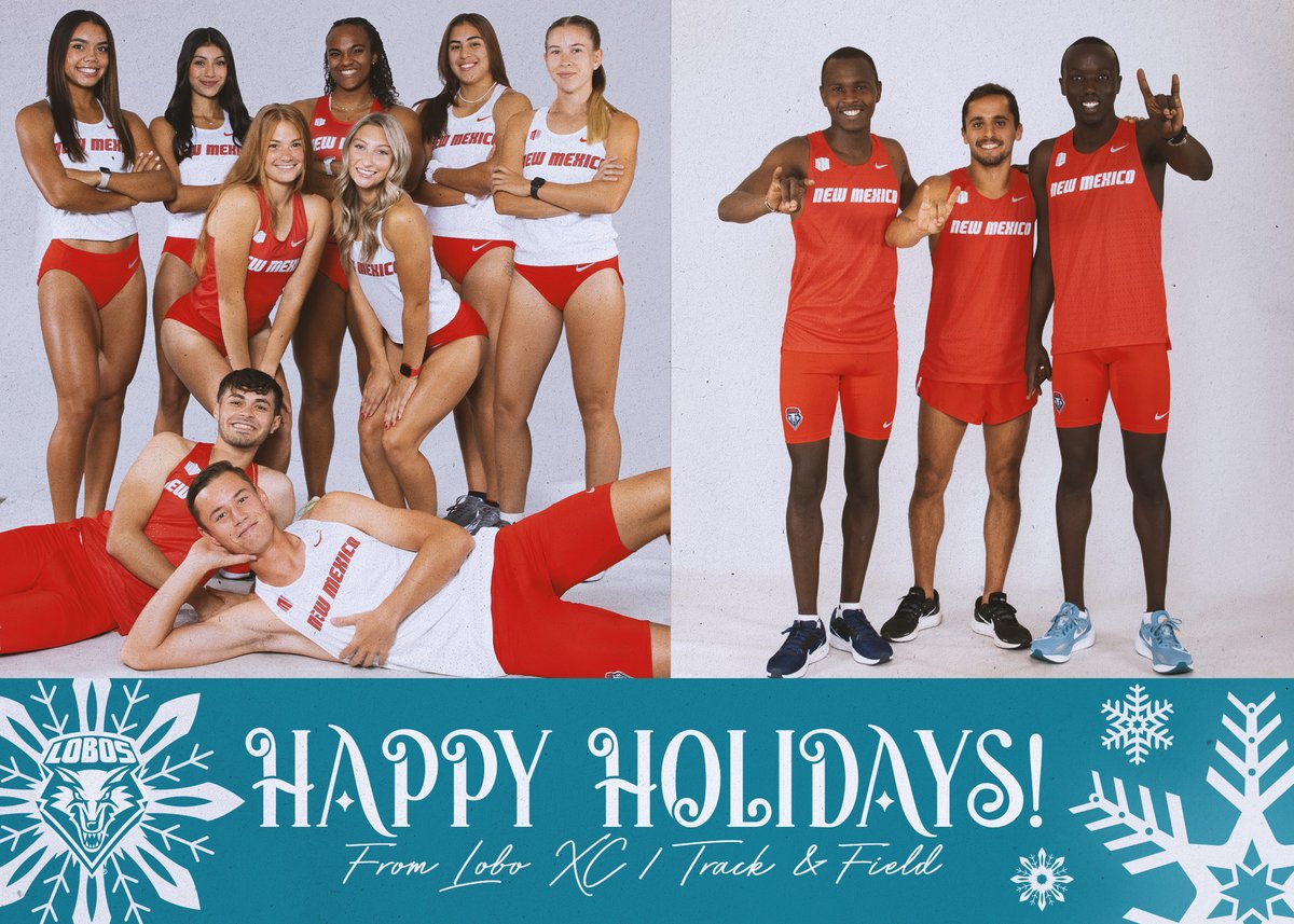 𝓗𝓪𝓹𝓹𝔂 𝓗𝓸𝓵𝓲𝓭𝓪𝔂𝓼 from the Lobo XC/TF family!

#GoLobos