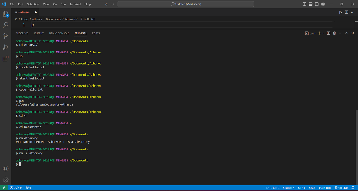AWebwiz43143's tweet image. 100 Days Coding Challenge
Day 11: 
The Unix command Line
 Git Bash
 CL Techniques
 Directory Navigation
 creating opening &amp;amp; removing files

Started off with Node.js:  Native Node Modules

#codinglife 
#webdev 
#CodingJourney 
#technology 
#developer