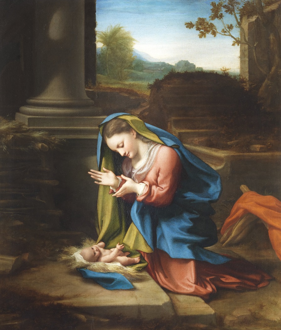 UffiziGalleries's tweet photo. #25dicembre #Natale2023
Auguri di pace e amore a tutti voi

Antonio Allegri detto Correggio, Adorazione del Bambino, 1518-20
#Uffizi https://t.co/XwdB3y0n7t