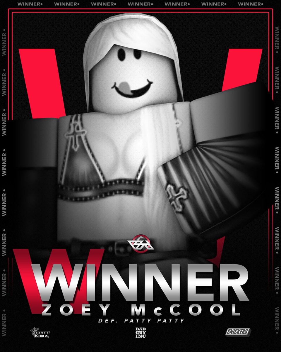 The finals of the Queen of the Ring tournament...

Patty Patty &amp; Zoey McCool collided in the finals of the Queen of the Ring, for the Queen of the Ring crown &amp; title!

After a hard fought match, it was <a href="/ZoeyCCW/">zayne v2</a> who would exit as the Queen of the Ring winner!