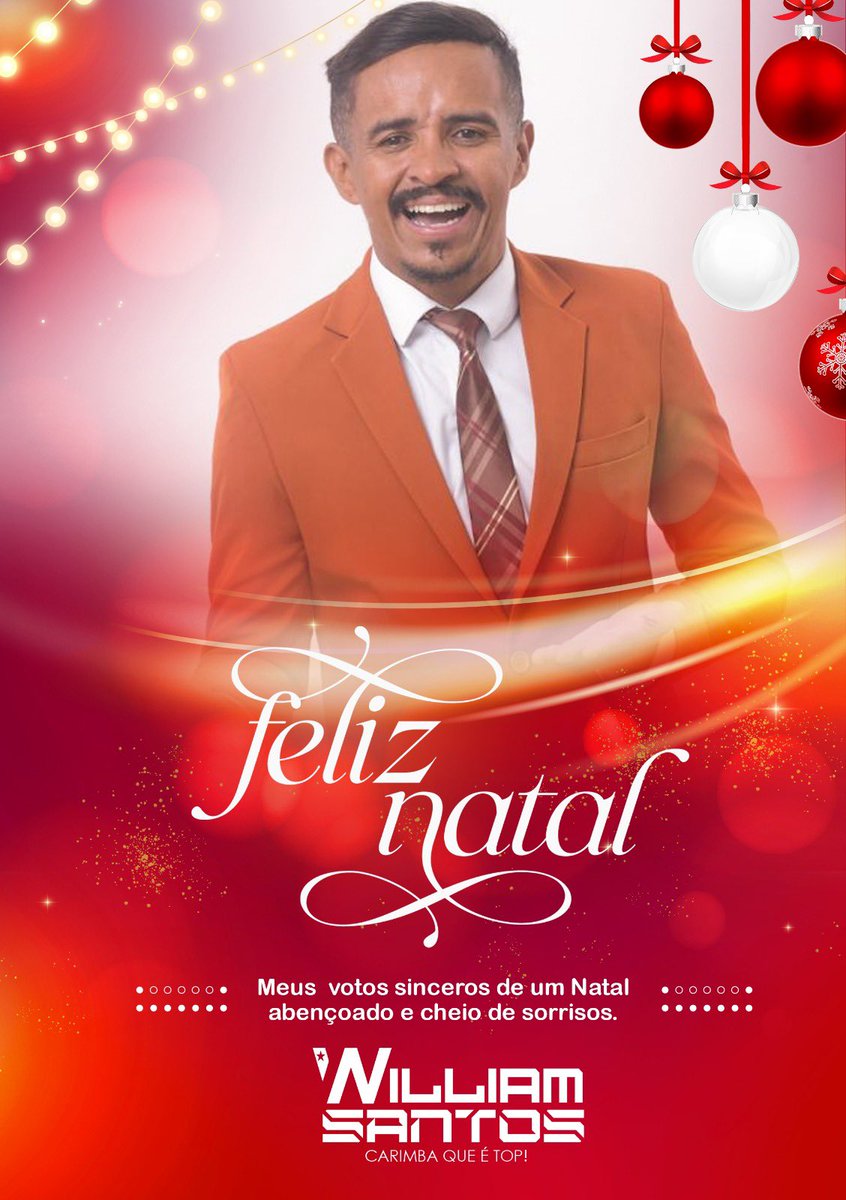 williamsanttos's tweet photo. Um ótimo Feliz Natal! https://t.co/KDsFNvAhdY