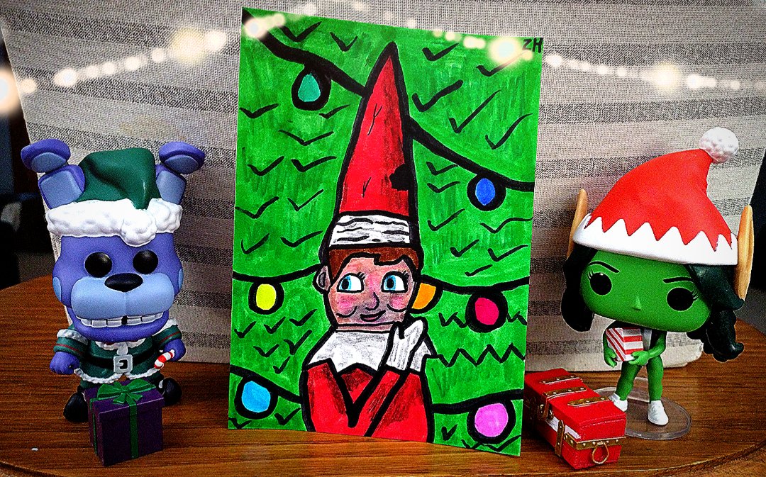 HeringThor's tweet photo. ๐ตWhen they sing until they're blueish, Santa wishes he was Jewish.๐ต
#elfjunior #santa #christmaseve #elf #FiveNightsAtFreddys #shehulk #funkophotoadaychallenge https://t.co/OM8W30EGym