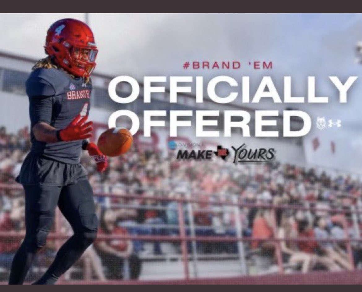 eddie_mcclendon's tweet photo. Blessed to receive an offer to play Texas football at Sul Ross State University 🙏🔴 ! https://t.co/2QE1QwjutW