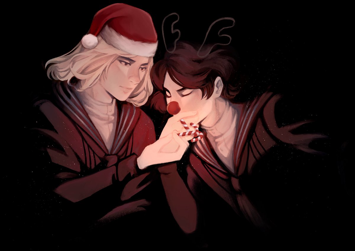 elesiie's tweet photo. Alt lol Merry Christmas 
#LiesofP #liesofPfanart https://t.co/kQ2JdUpPc2