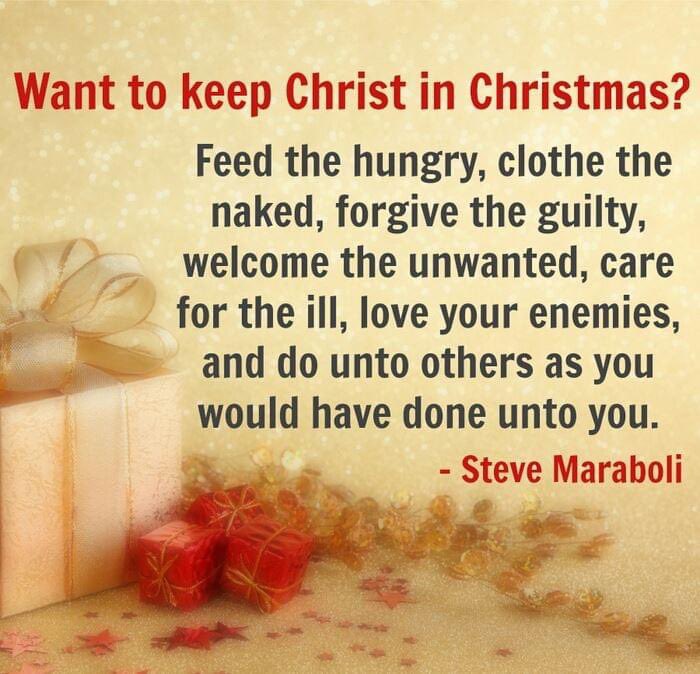 Merry Christmas! ❤️🙏 . . . #christ #christmas #stevemaraboli #quote @IBelieveinYouNL