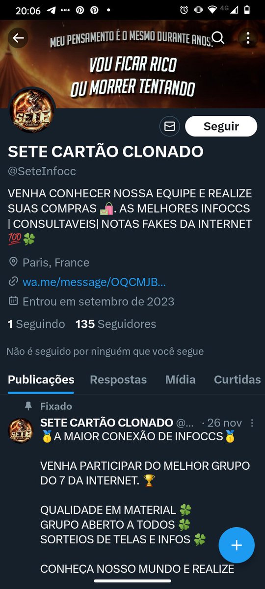 alguém q tomou golpe tweet media