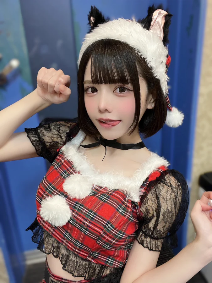 Asian girl Christmas costume