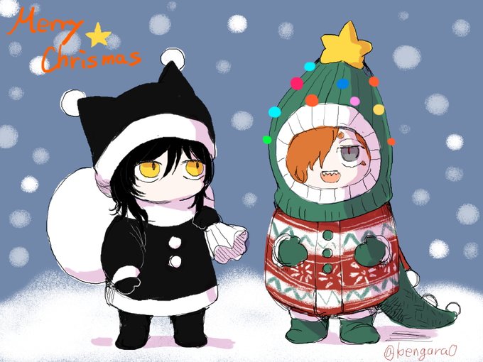 「2boys merry christmas」 illustration images(Latest)