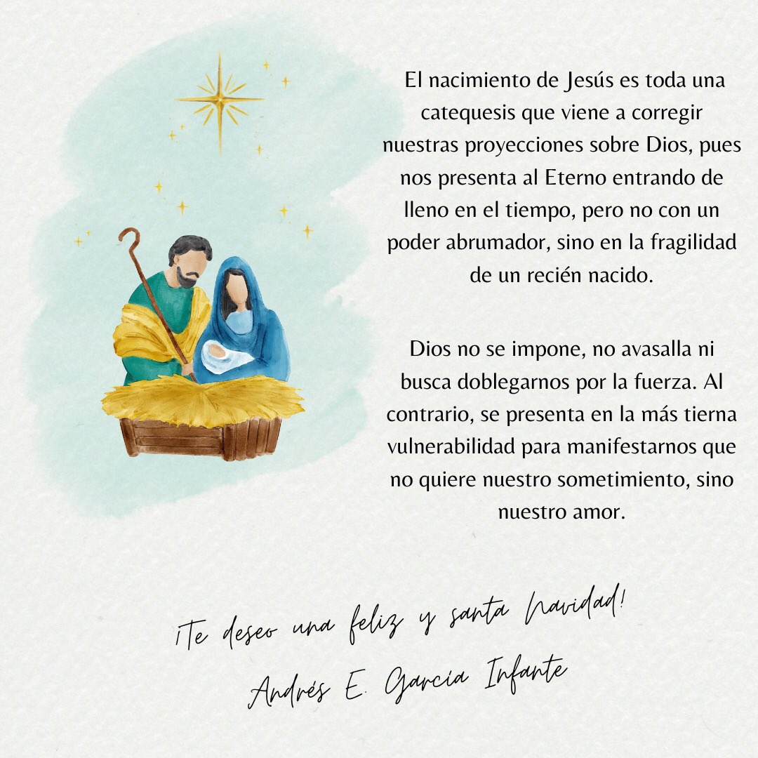 Aegi86's tweet image. Querida familia tuitera, con estas líneas os deseo una muy feliz y santa Navidad.