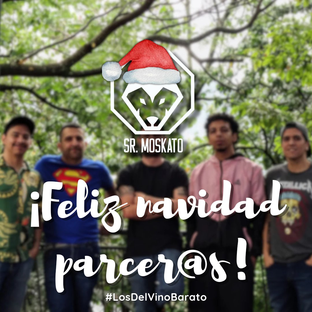 SrMoskato's tweet photo. #LosDelVinoBarato queremos desearles a todos una feliz navidad, que coman buñuelos, natilla, se tomen sus polas y tengan una buena fiesta... Aa y tomen agüita pa que no haya mucho guayabo 😎😎

¡Un abrazo grande! 

#navidad #feliznavidad https://t.co/2H4siUsPzH