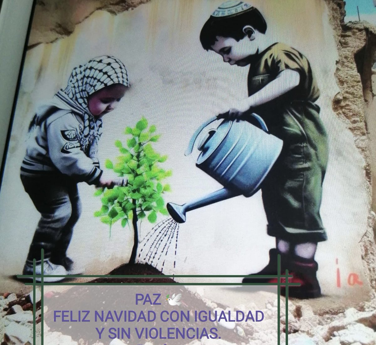 CDanielCasares's tweet photo. En esta Nochebuena reivindiquemos más que nunca la PAZ en el mundo..!! #noalasguerras, #PazSiempre, #stopguerras. 🌹♥️ https://t.co/bWKAgpq3wX