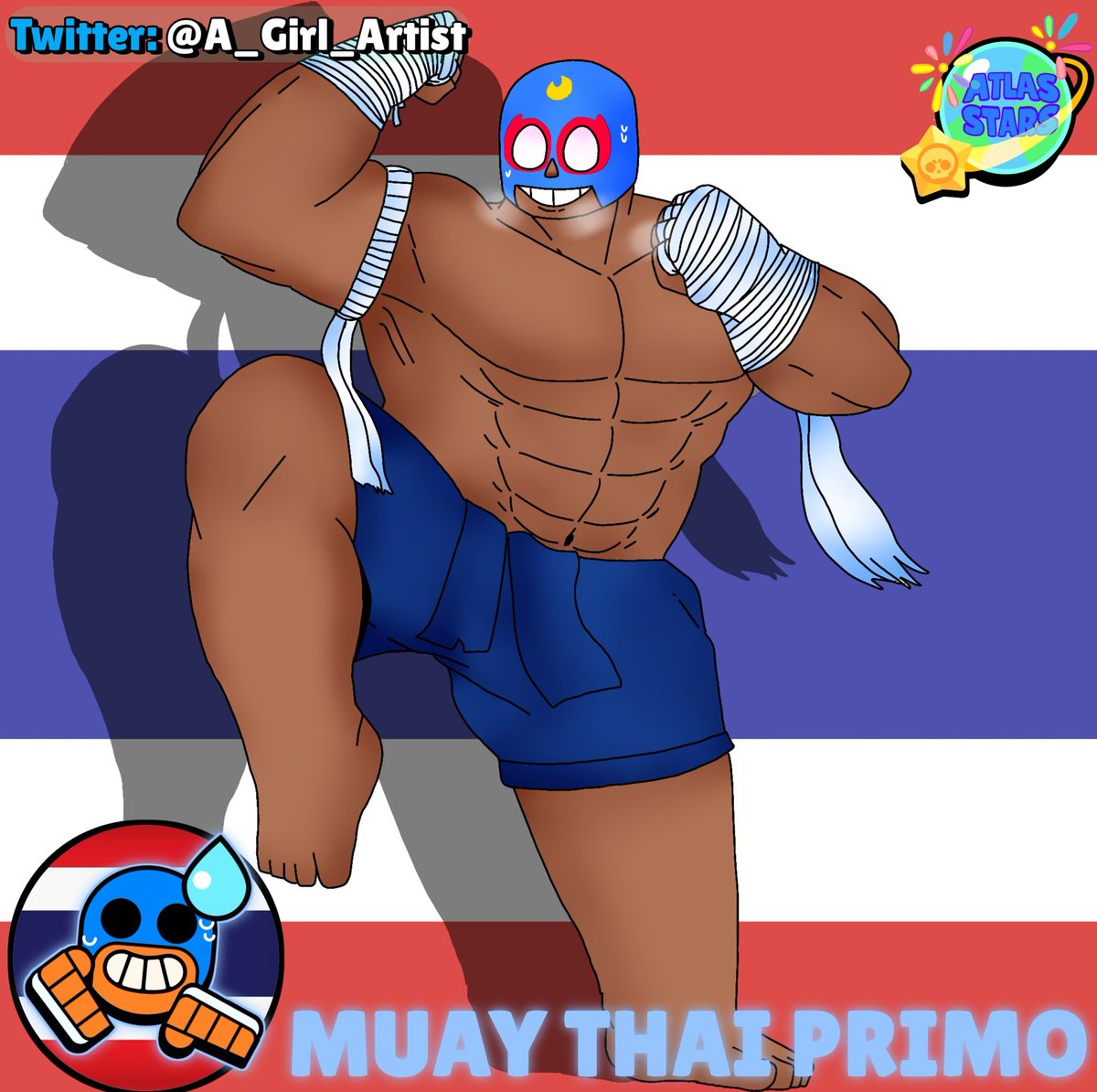 A_Girl_Artist's tweet photo. muay thai primo

#AtlasStars #BrawlStarsArt https://t.co/xTHiUrhDB4