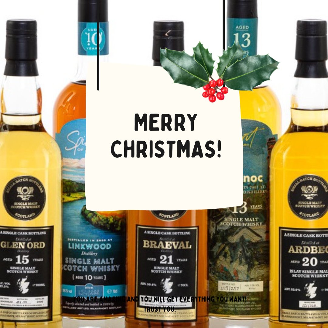 DistillersArt's tweet photo. 🎄 Wishing you all a very Merry Christmas from everyone at @DistillersArt! Sláinte! 🥃

#MerryChristmas #caskandcanvas #whisky #singlemalt #Christmas #whiskey https://t.co/IzzkTY8Ezm