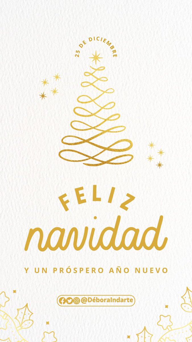 ¡Que esta Navidad te traiga alegría, amor y mucha felicidad! ¡Felices fiestas! 🎄🌟