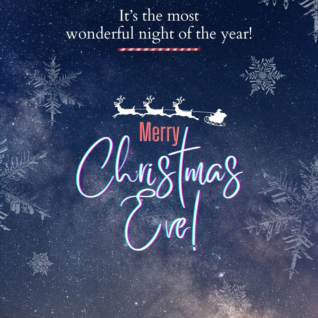 Wishing you a joyful Christmas Eve filled with warmth and happiness!