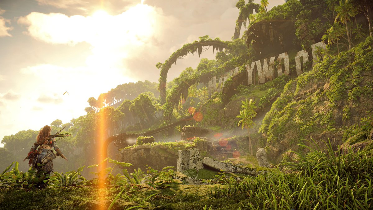 OriginalTeaman's tweet photo. Finally got around to playing the #BurningShores DLC for #HorizonForbiddenWest and I absolutely LOVED it. So beautiful, great story and Aloy's character development in it is insane! Can't wait to see what #Guerrilla does next!!! 🧡 https://t.co/AYGcNPdFqO
