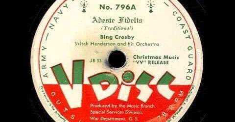 naval_ia's tweet photo. Wave Adele Liau hangs decorations with the help of an unknown member of the Ship's Company. Music wasn't streamed, nor were there shows on TV. There were Radio programs or V-DISC's the size of today's 33 1/3 LP records.  Back then they played at 88 speed for 6 minutes #WWIII #USN https://t.co/6MSobd1WeR