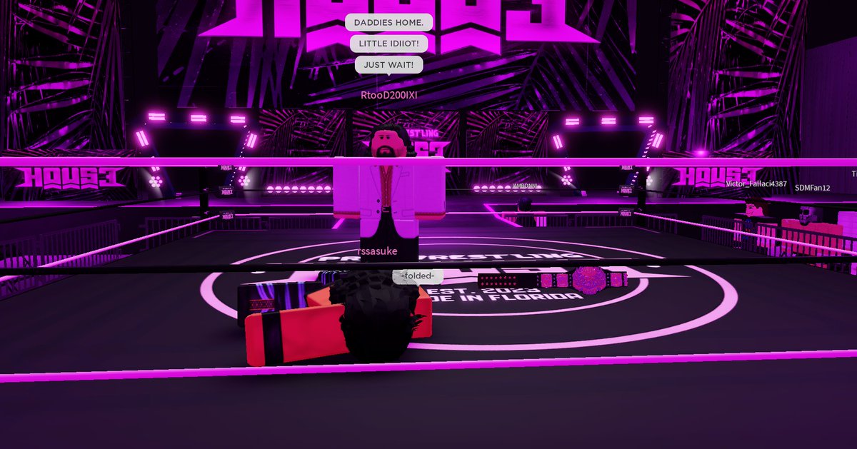 Pro Wrestling House™ ❁ tweet media