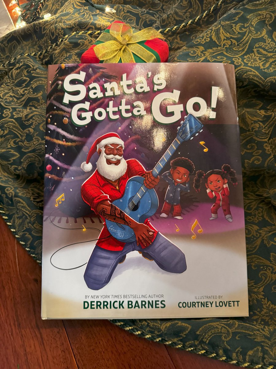 Thank you so much Derrick Barnes, <a href="/_courtney_luv7/">Courtney Lovett</a>, and <a href="/PhinneyBooks/">Phinney Books</a> for this fun book! Happy Holidays to all! 😊