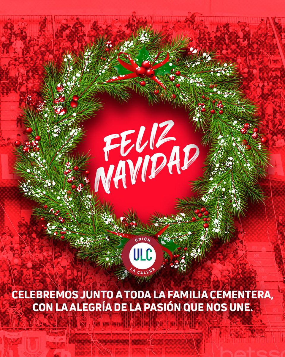 ¡Les deseamos a toda la #FamiliaCementera una muy Feliz Navidad! 🎄 🎁 🎅🏻 #VamosCalera #EstiloCalera #VamosRojo #LaCalera #Cementeros #UniónLaCalera #Navidad #FelizNavidad