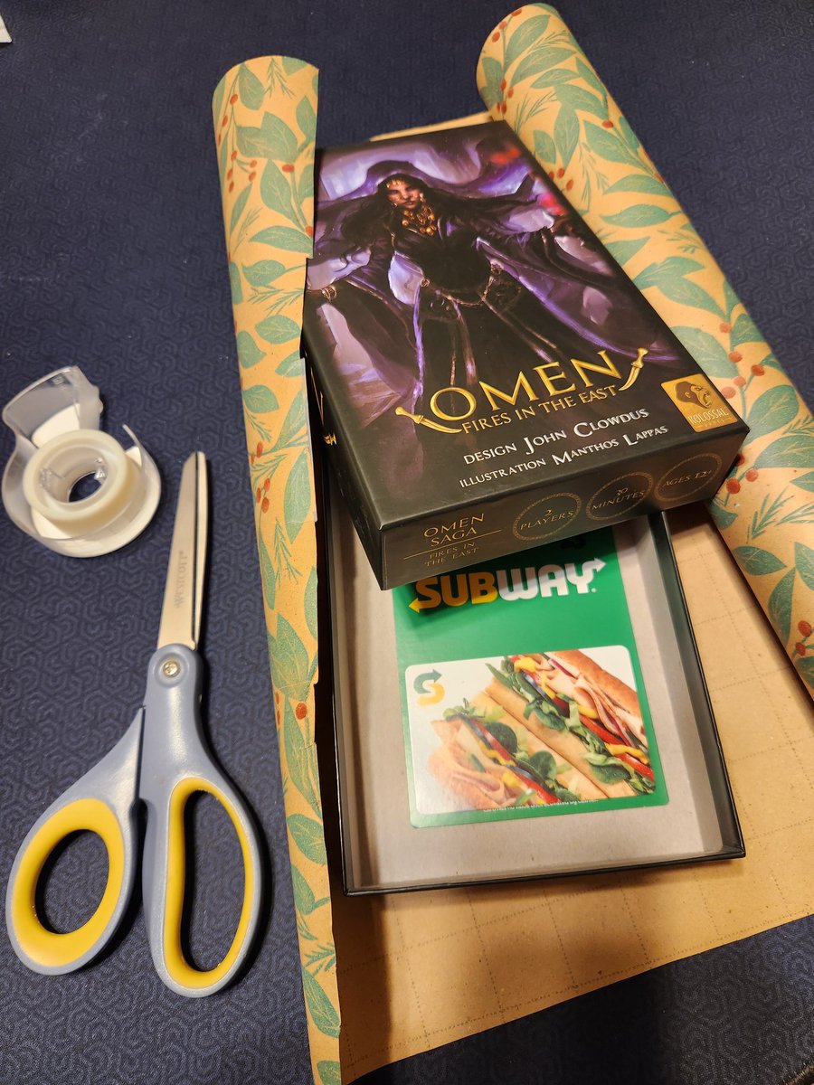 I'm the dad that wraps gift cards for my girls in old board game expansion boxes just to see the look on their faces when they unwrap them. Haha!
