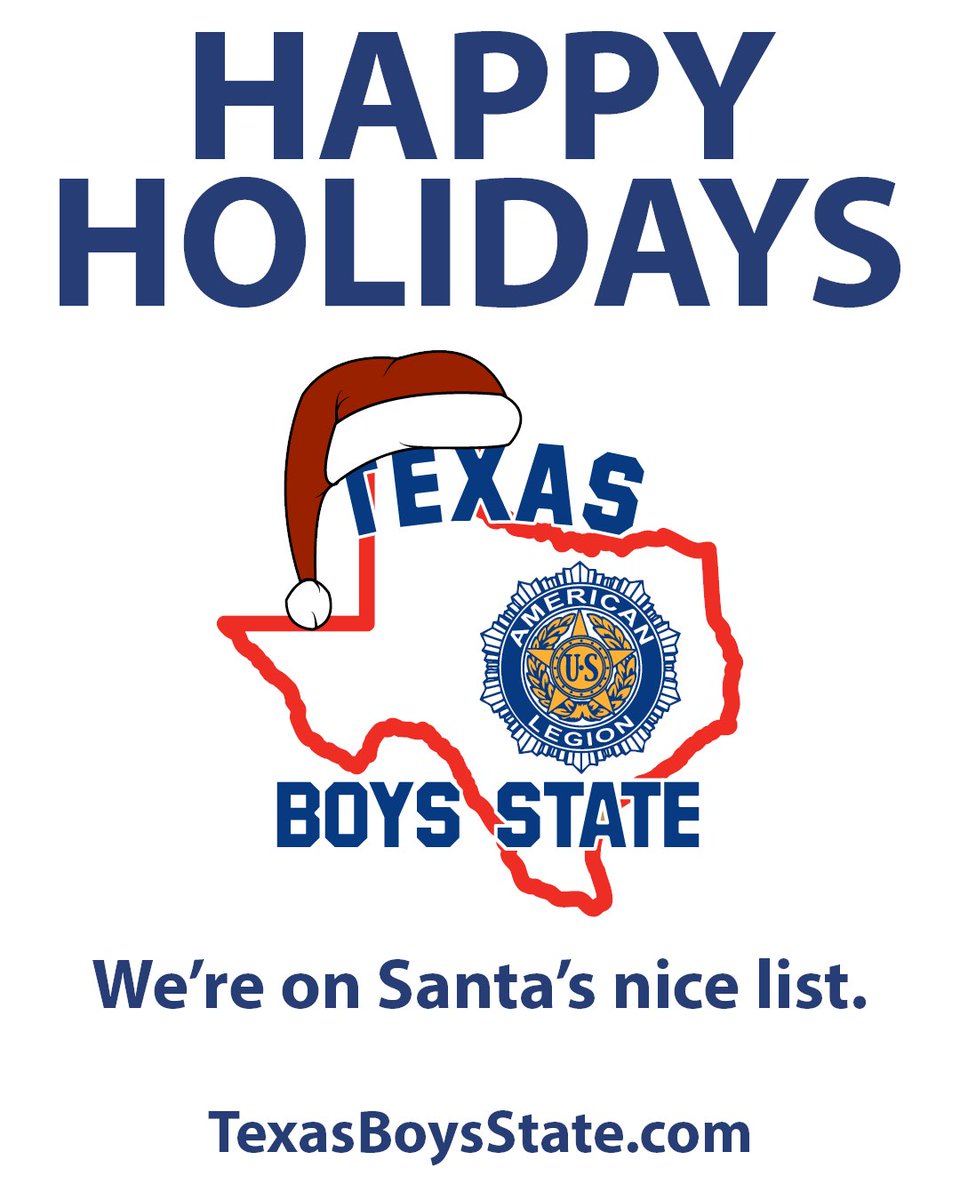 TexasBoysState's tweet photo. It's the most wonderful time of the year. With the possible exception of June. #LoneStarBoysState https://t.co/tBa9rHBnNp