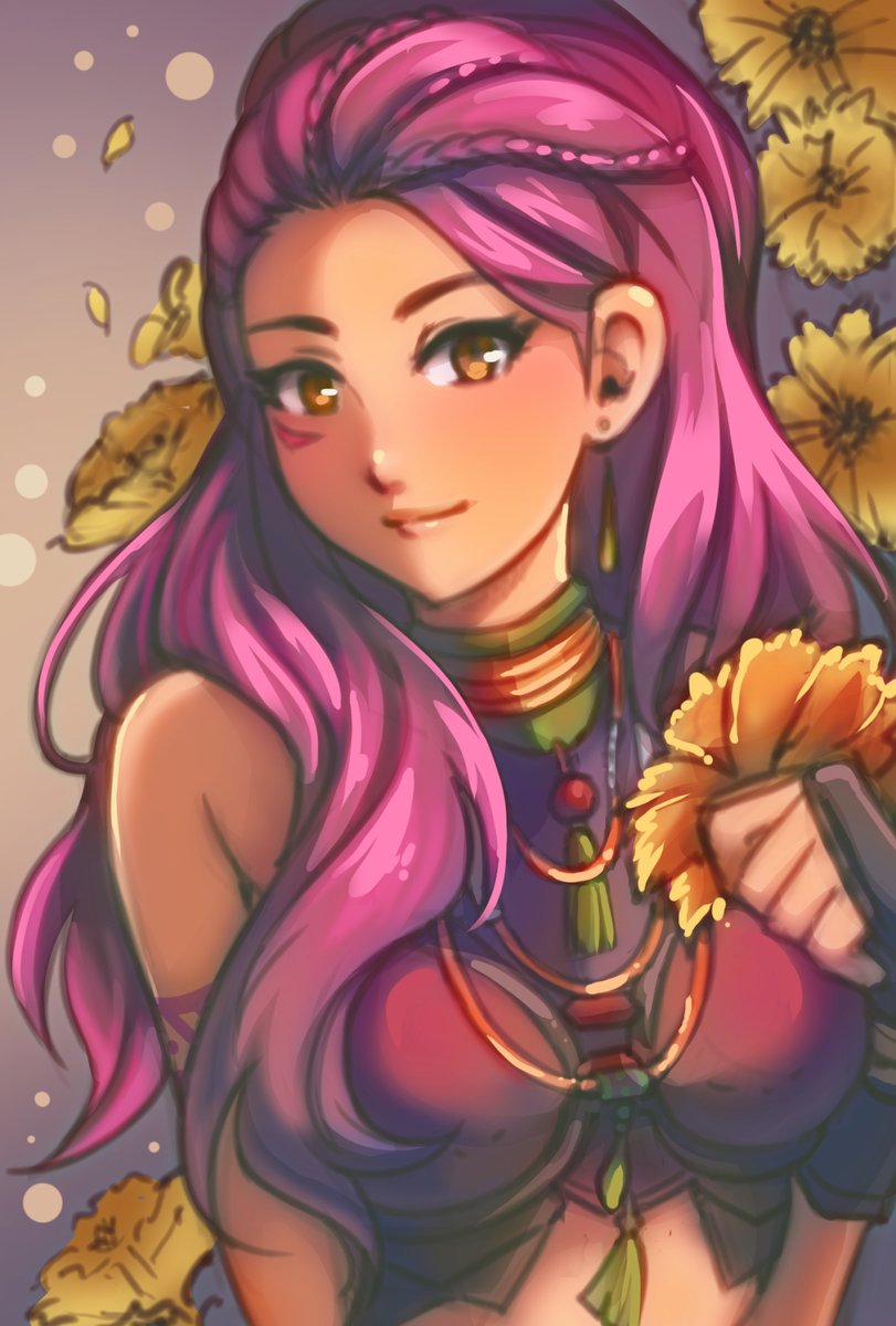 This is a super year+++ old birthday gift for you <a href="/Killer_Draco/">Draco</a> but I'm a failure who struggled to finish it until I did, and then I failed yet again in posting it!!

It's an incredible cycle of failure !!!!! 😤😤
But, anyway please enjoy Petra! 💖💖