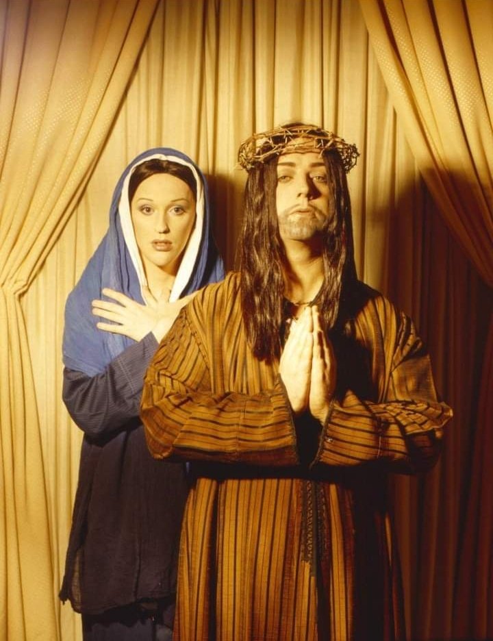 BoyGeorgesPage's tweet photo. #DustO & #BoyGeorge 🎄✨️ https://t.co/DEMGHHSqwX