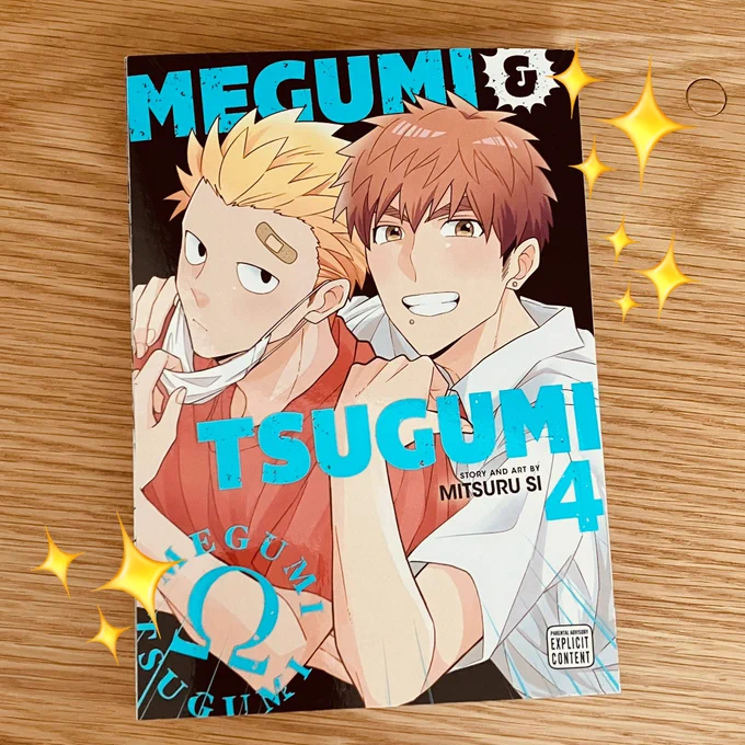 『めぐみとつぐみ4』英語版の見本誌を頂きましたー!!英語版もついに4巻、今回も丁寧に訳して頂き感謝です💕✨英語圏の皆様是非よろしくお願い致します! 