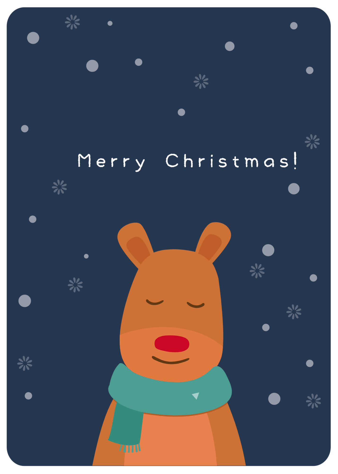 LABI様☆メリークリスマス☆ メリークリスマス PI【45mm×45mm】300枚入