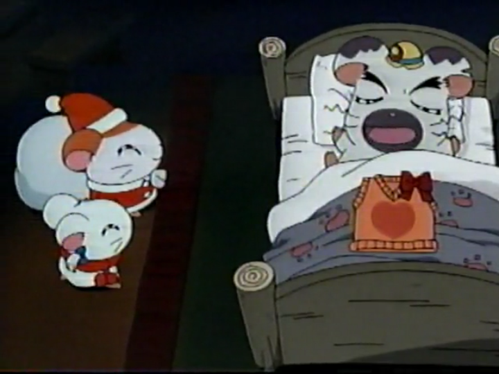 Hamtaro episode 77 🎄 I had to play the role of Santa this time