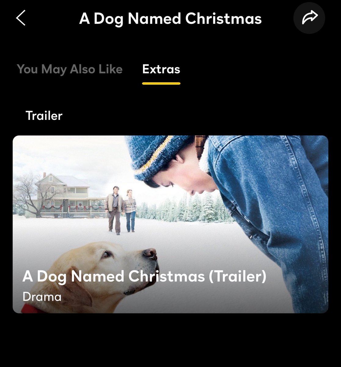 Wishing everyone a safe and merry Christmas! 

If you’re looking for a holiday movie, #ADogNamedChristmas is streaming in the US on <a href="/peacock/">Peacock</a>