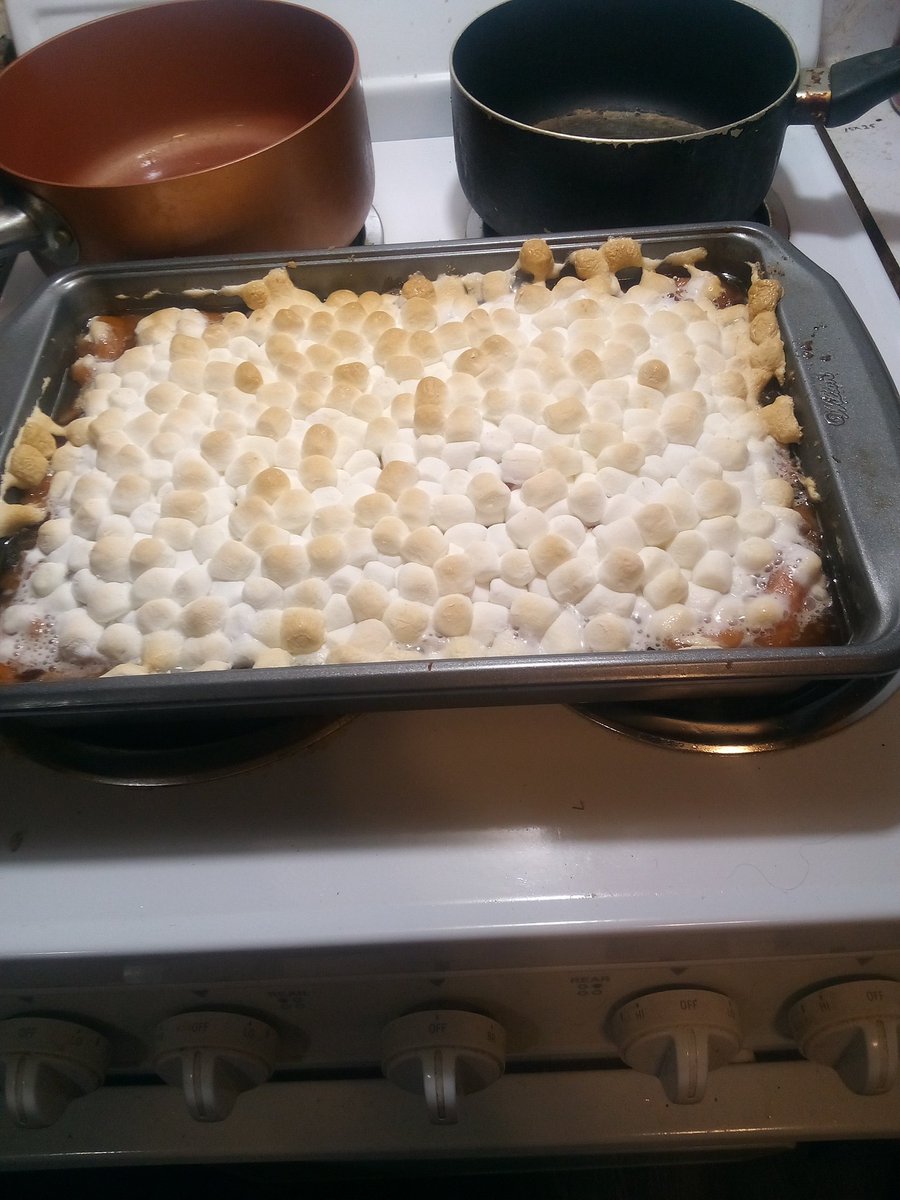 This is candied yams I made for Christmas