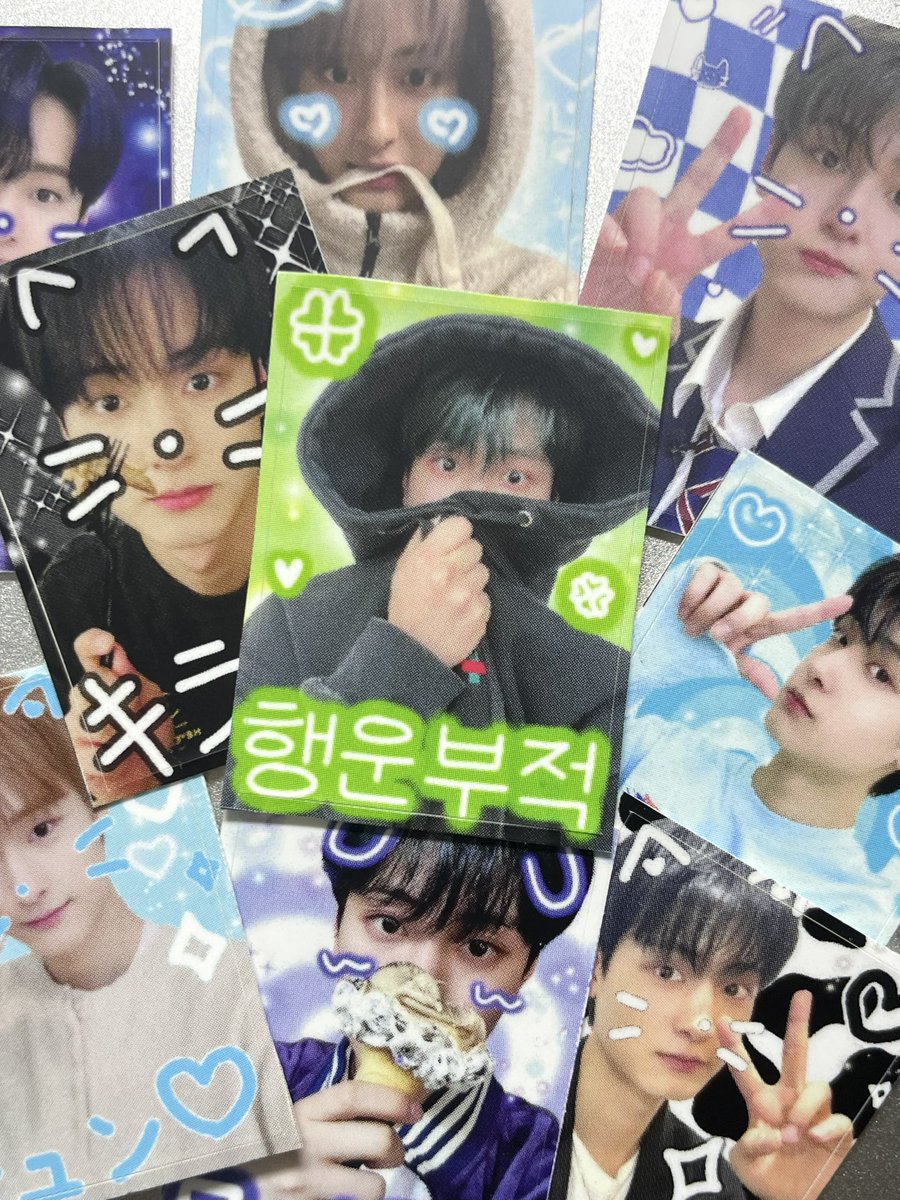 #RT 개인 인스타 개설 기념..
예전에 소장용으로 만들어둔
우진우 프리쿠라 스티커
알티 추첨 세분께!! 나눔합니당..💝

맞팔한정🙅🏻‍♀️ 팔로워한정🙅🏻‍♀️

고스트나인 이진우 이우진