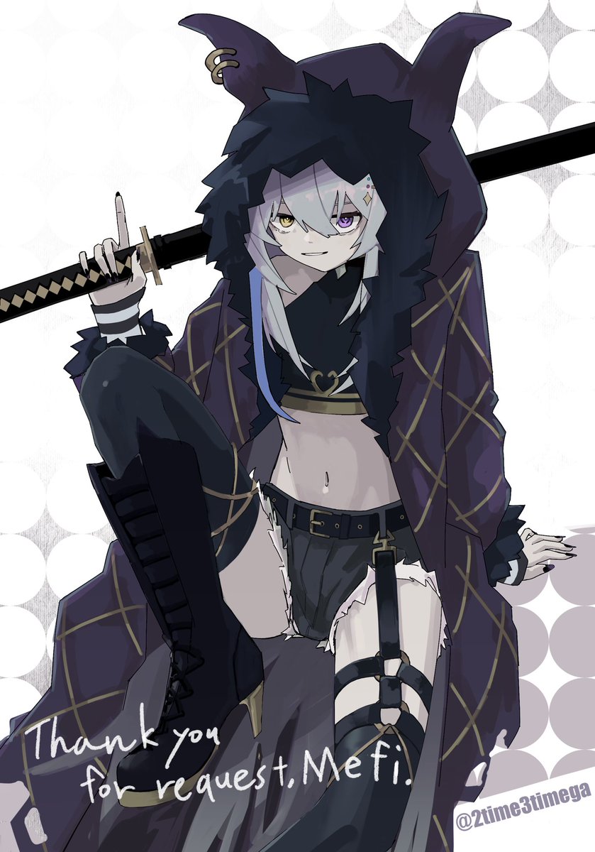 2time3timega's tweet image. skebありがとうございました！！

#mefiart