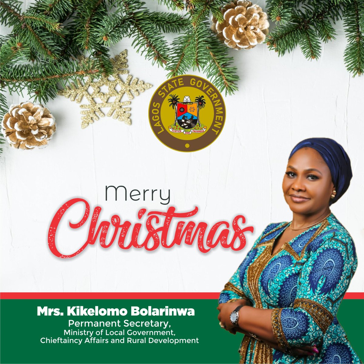 May this celebration of Christmas bring a smile that flows from your heart to your lives. Merry Christmas. #ForAGreaterLagos #IgbegaIpinleEko #AjumoseNi