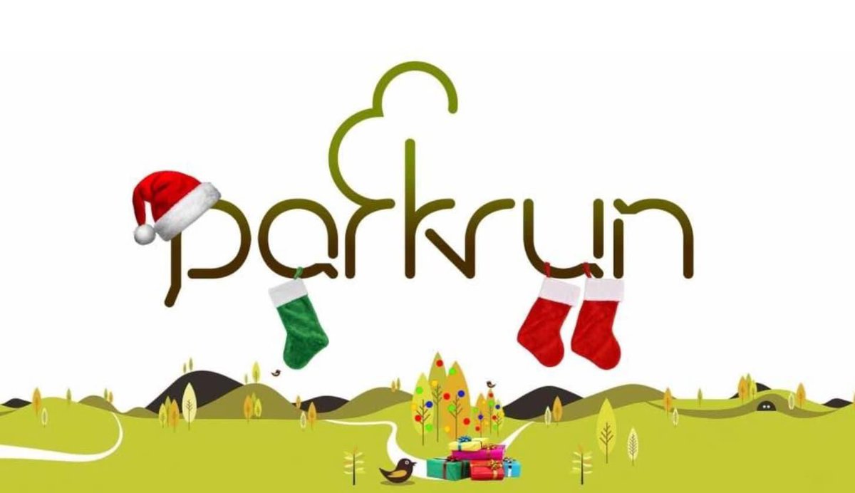 That’s right, it’s Xmas parkrunday 🎄