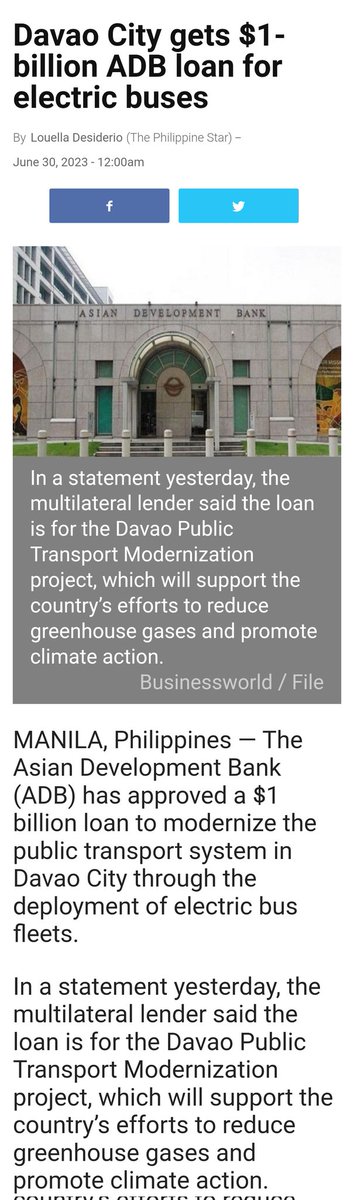 BAKA Hindi ALAM ng iba ang Transport Modernazation sa DAVAO CITY ay na approve ang loan sa ADB $1 Billion

Ayaw sa Transport Modernization tyak AYAW din sa MARCOS at DUTERTE!

Sino² sila??
Me;.. Dila, one at cpp/npa ndf na matagal na kalaban at gigil sa Marcos at Duterte

😂😂😂