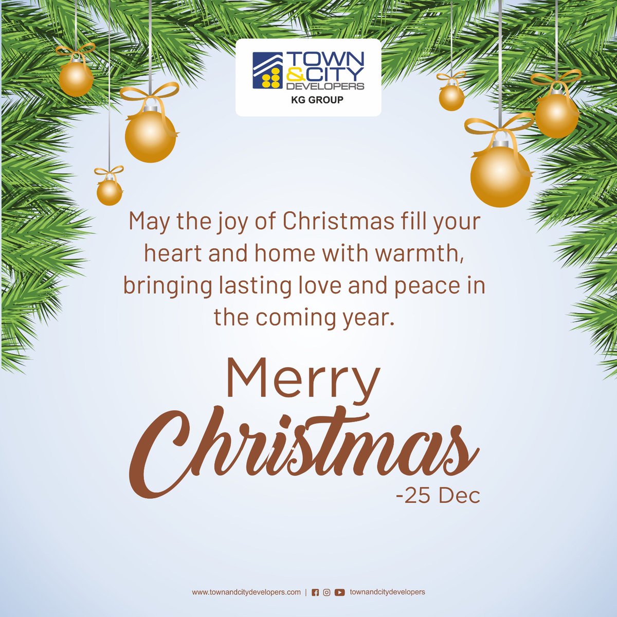townandcitydprs's tweet photo. May the magic๐ช of Christmas surrounds you with happiness. ๐ฅฐ
๐
๐ป๐ Merry Christmas!๐๐ฅฎ
#Christmas #MerryChristmas #Festive #FestiveTime #FamilyTimd #Celebration #Christmas2023 #NewYear #Coimbatore #TownandCityDevelopers #KGGroup https://t.co/kp5mk3PiLR