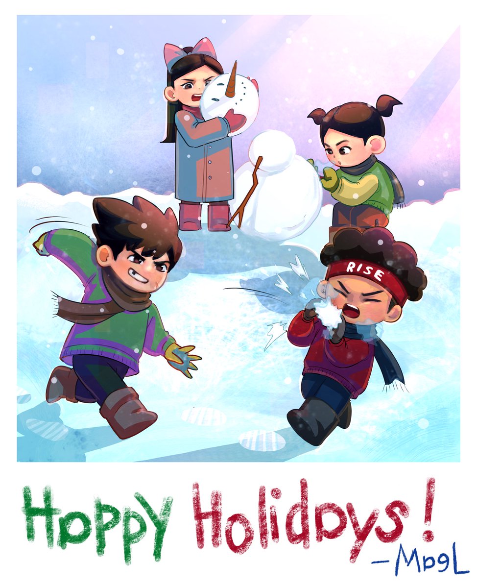 TeacherSuraya's tweet photo. Season's greetings n happy holidays everyone! 🎉
May you have a wonderful celebration with family and friends!✨

#KRING 
#BrainyBones
#AniMy https://t.co/1QmRldkeVu