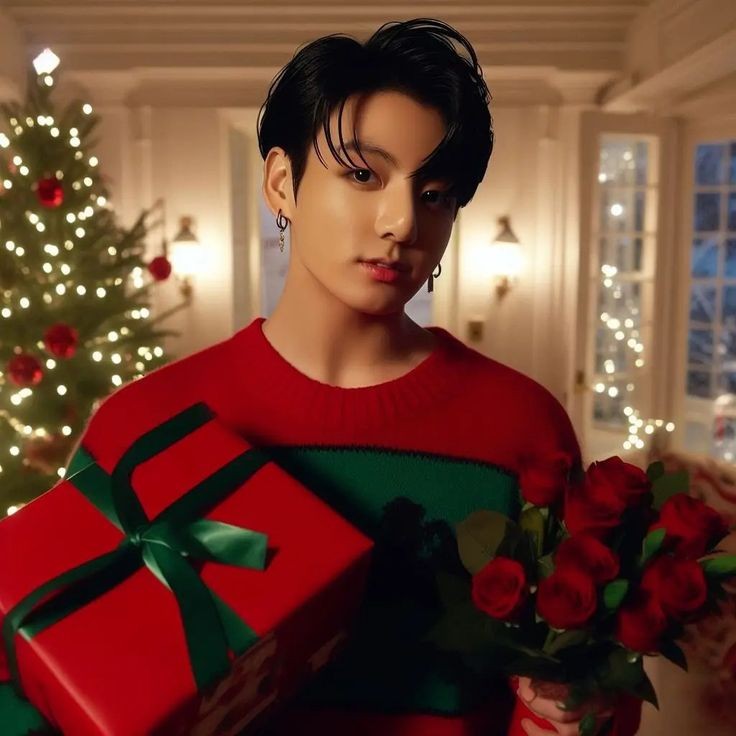 Merry Christmas and happy holidays! 🎄❤ #JUNGKOOK