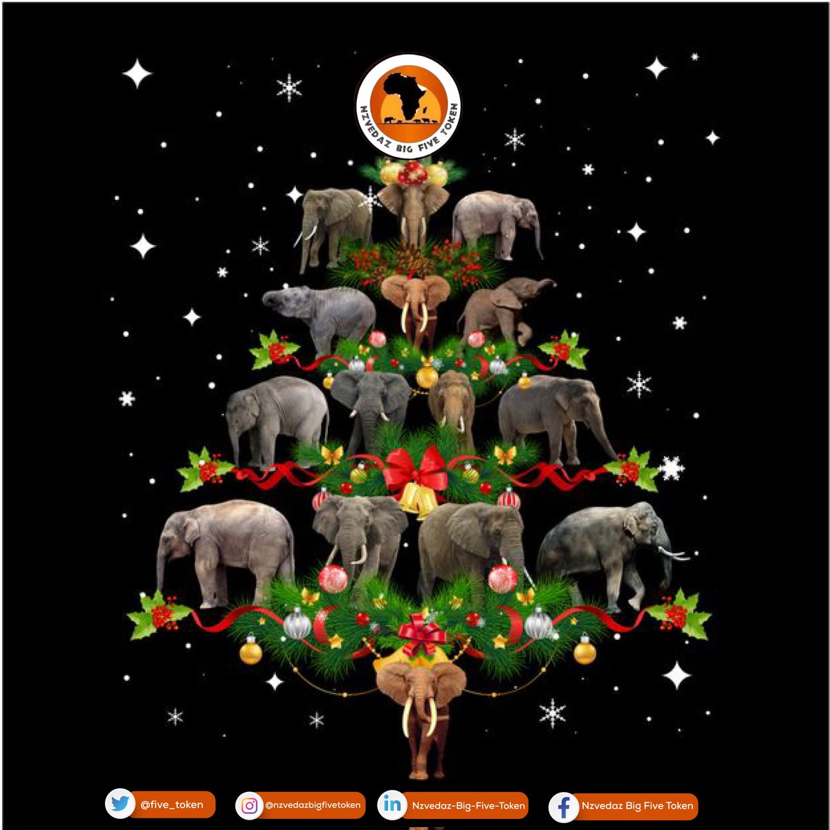 five_token's tweet photo. 🐘| 𝐖𝐞 𝐚𝐫𝐞 𝐭𝐡𝐞 𝐁𝐢𝐠 𝐅𝐢𝐯𝐞 𝐓𝐨𝐤𝐞𝐧, 𝐰𝐞 𝐚𝐫𝐞 𝐩𝐚𝐫𝐭 &amp; 𝐩𝐚𝐫𝐜𝐞𝐥 𝐨𝐟 𝐭𝐡𝐞 𝐟𝐞𝐬𝐭𝐢𝐯𝐢𝐭𝐢𝐞𝐬 
  ▪️Our elephant character depicts family bonds, and deep emotions.

🧡 Time for love, sharing and caring 

#𝐁𝐅𝐓 #𝐅𝐞𝐬𝐭𝐢𝐯𝐢𝐭𝐢𝐞𝐬 #𝐖𝐀𝐆𝐌𝐈 https://t.co/wOOtwD147K